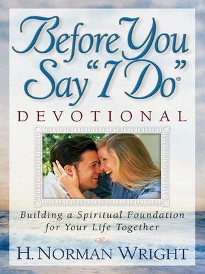 cover image of Before You Say "I Do"&#174; Devotional